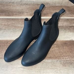 Jeffery‎ Campbell Havana Last Rain Puddle Ankle Boots Black NWOT Size 9